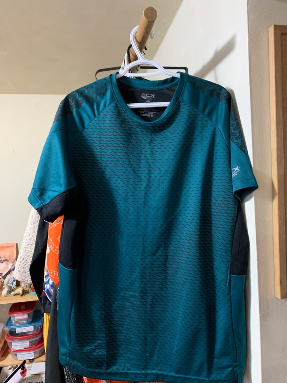 ACX Men’s Teal Short Sleeve Performance Crew Tee. NWT. Size L